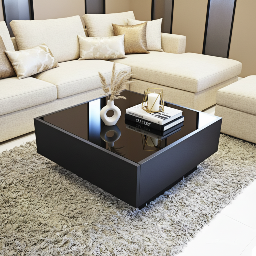 Table Unit Black - WCT51