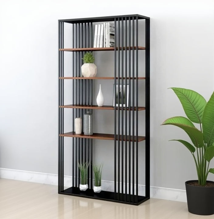 Iron and MDF wood Display unit - SW25