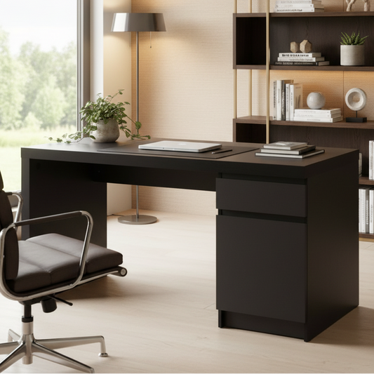 Desk Black - 120 x 40 x 75 cm - WDSK6