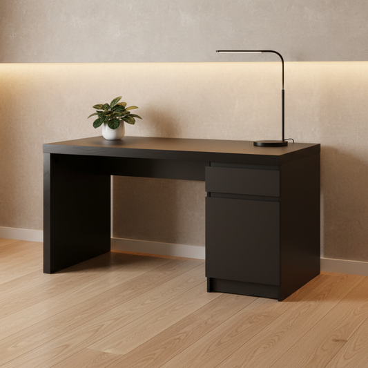 Desk Black - 120 x 40 x 75 cm - WDSK6