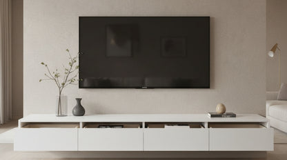Living Room Set White - TVCT36
