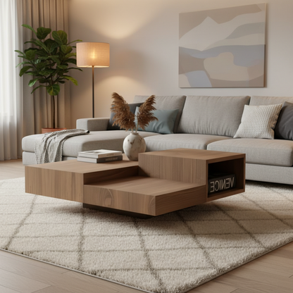 وحدة منضدة خشبية - WCT28