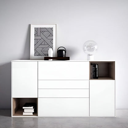 Buffet | White & Wooden - BUF57