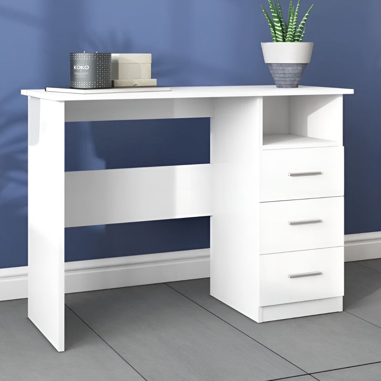 Desk White - 120 x 50 x 75 cm - WDSK39
