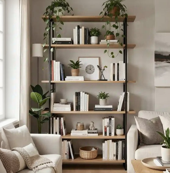 Iron and counter wood Display unit - SW43