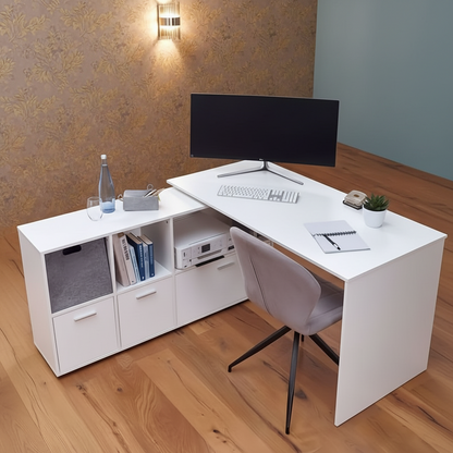 Desk White - 120 x 120 x 75 cm - WDSK2