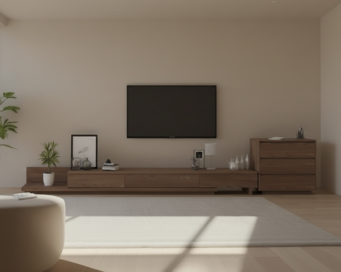 Living Room Set Wooden - TVCT37