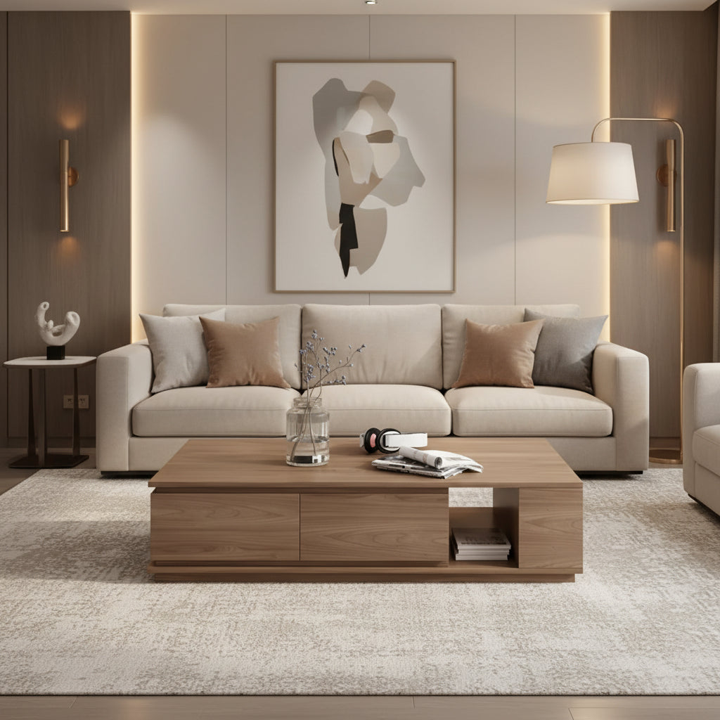 Living Room Set Wooden - TVCT37