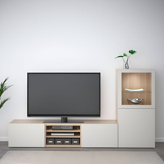 Tv Unit Wooden - 160 x 40 x 40 cm - TVUO18