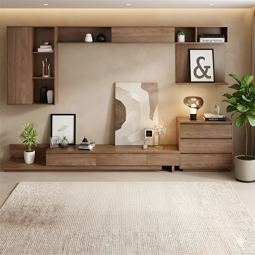 Living Room Set Wooden - TVCT37