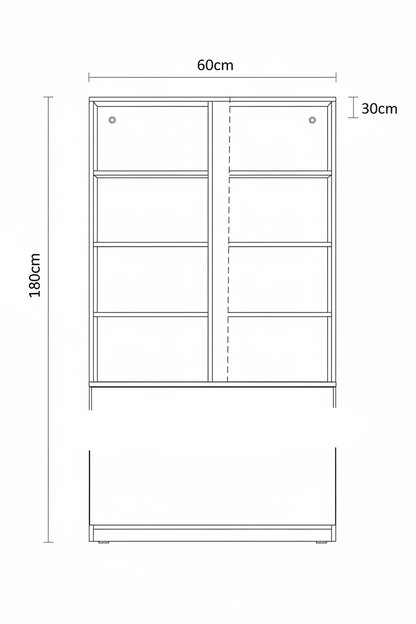 Display Unit Wooden - WDU31
