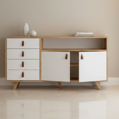 Buffet White and Beige - BUF26