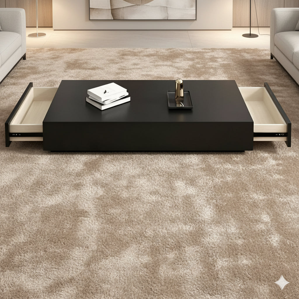 Living Room Set Black - TVCT38