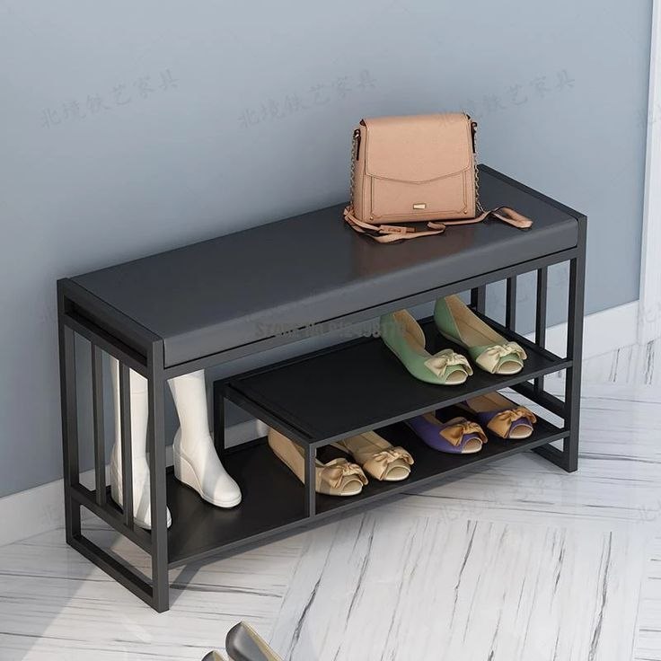 Steel shoe bench  100x40x50 - SR30