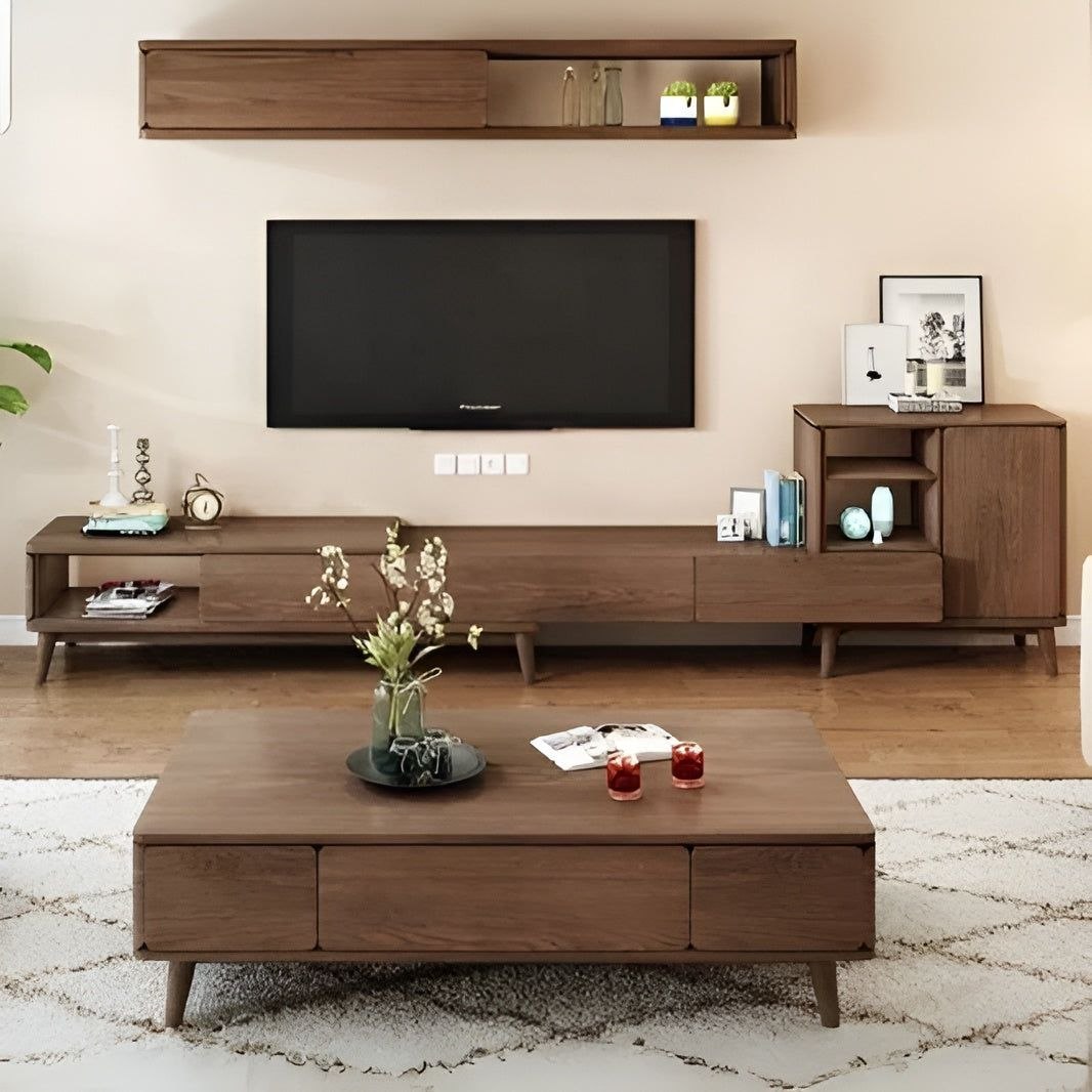 Living Room Set Brown - 250 x 40 x 40 cm - TVCT17