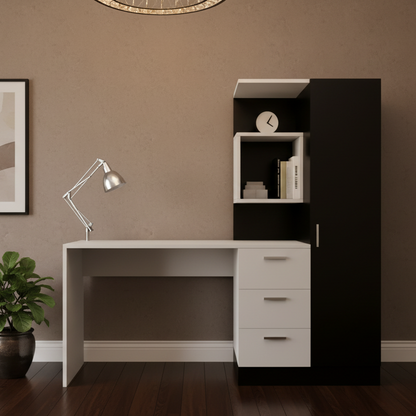 Desk Black & White - 120 x 50 x 160 cm - WDSK10