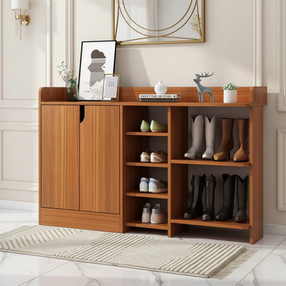 Shoe Closet White & Brown - WSH55