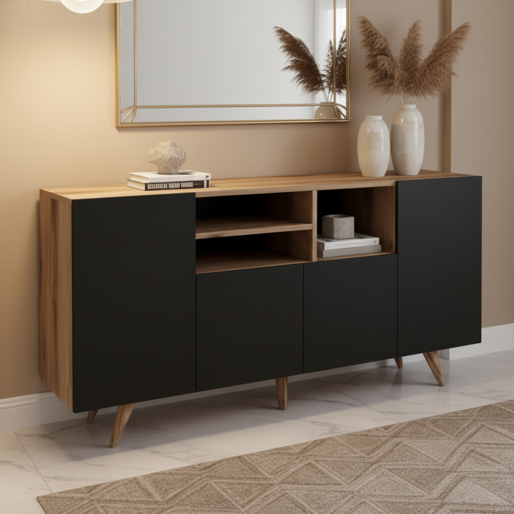 Buffet Beige and Black - BUF29