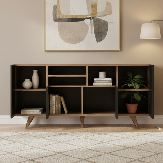 Buffet Beige and Black - BUF29