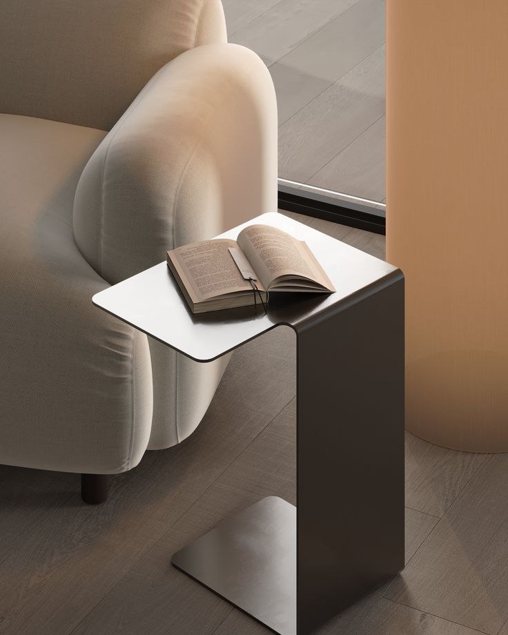 Iron Side table for working comfortably 35×40×70 - AA9