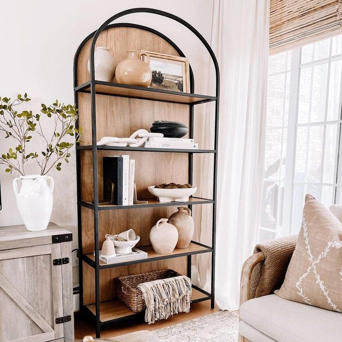 steel and MDF wood Display unit - SW10