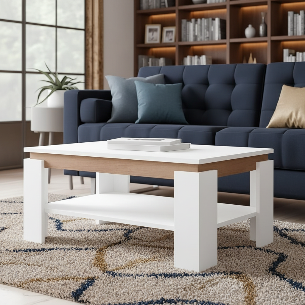 Table Unit White - WCT19