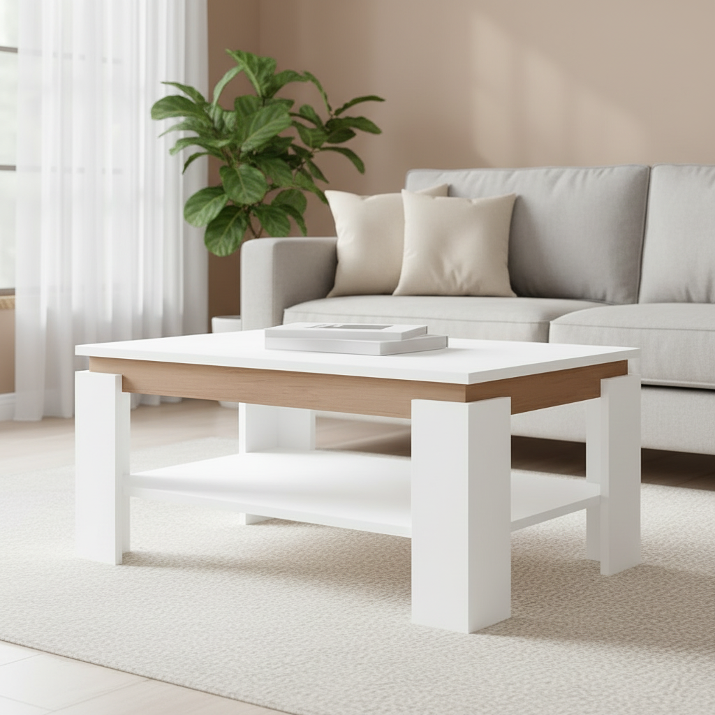 Table Unit White - WCT19