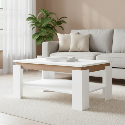 Table Unit White - WCT19