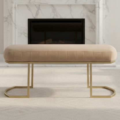 Iron gold shoe bench - SRS36