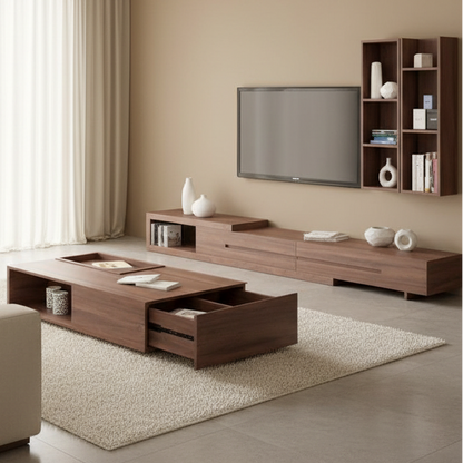 Living Room Set Brown - TVCT43
