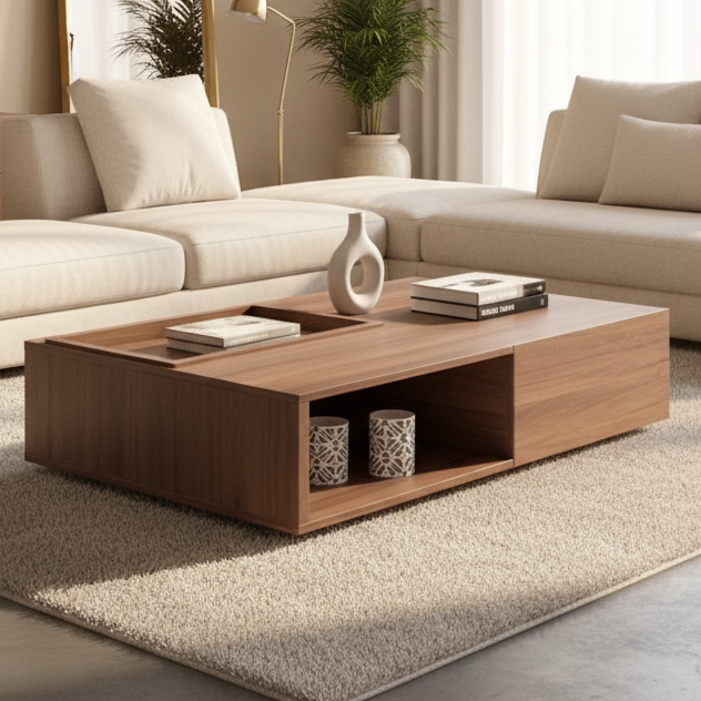 Living Room Set Brown - TVCT43