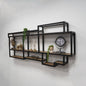 steel and MDF wood Wall Display unit - SW16