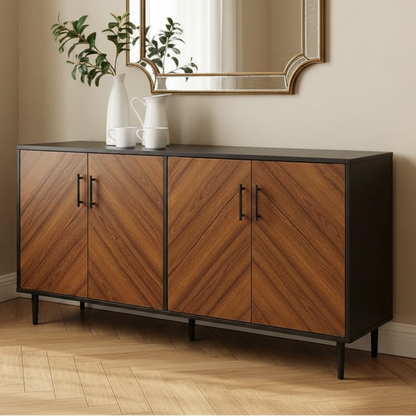 Buffet Black and Brown - BUF38