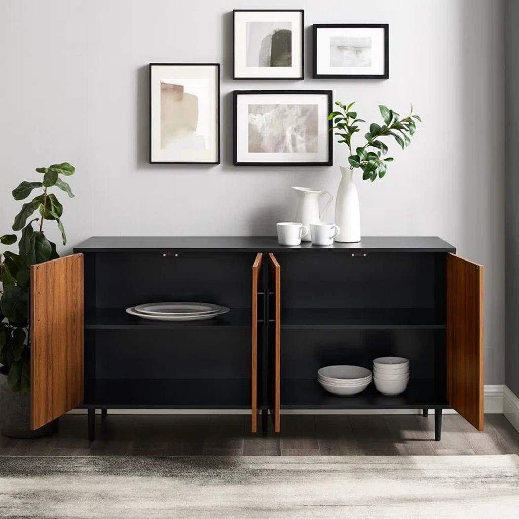 Buffet Black and Brown - BUF38