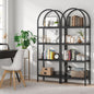 Iron and MDF wood Display unit 2 units - SW34