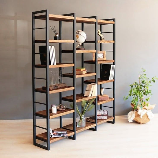 steel and Counter wood Display unit - SW17