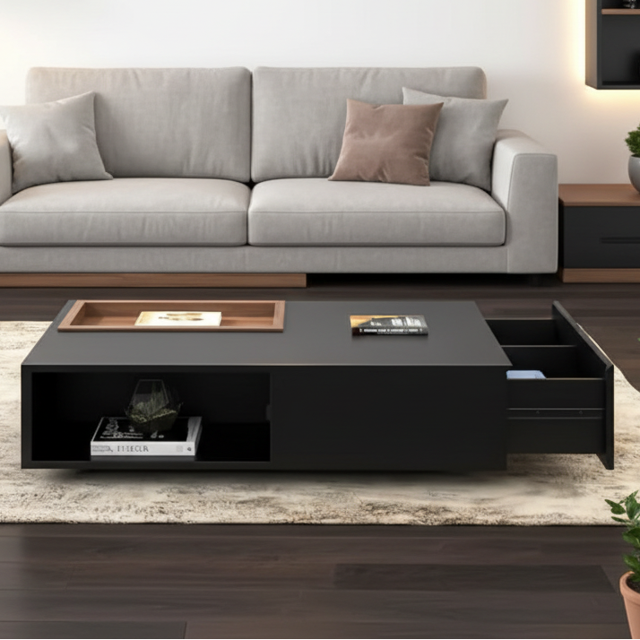 Living Room Set black and brown - TVCT12