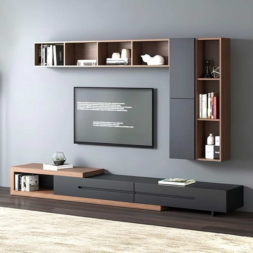 Living Room Set black and brown - TVCT12