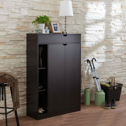 Shoe Closet Black 80 x 40 x 120 - WSH41