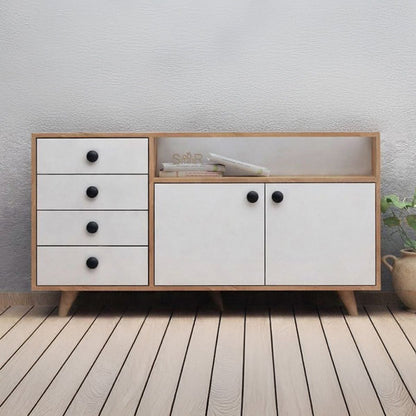 Buffet White and Beige - BUF40