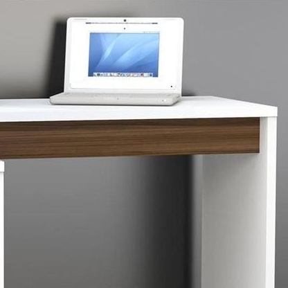 Desk Wooden & White - 120 x 50 x 75 cm - WDSK26