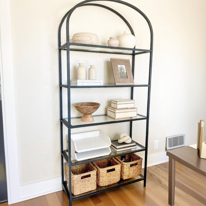 steel and glass Display unit - SW12