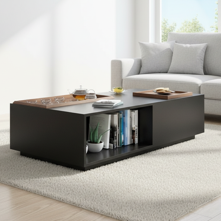 Living Room Set brown and black - TVCT9