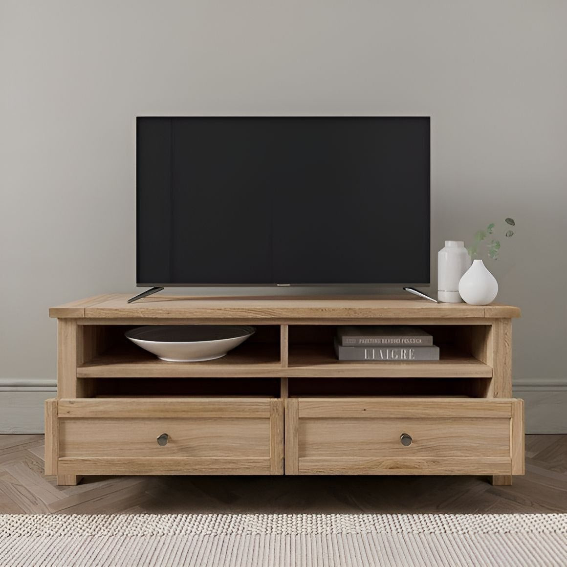 Tv Unit Wooden - 120 x 40 x 40 cm - TVUO6