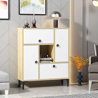 Buffet White and Beige - BUF22