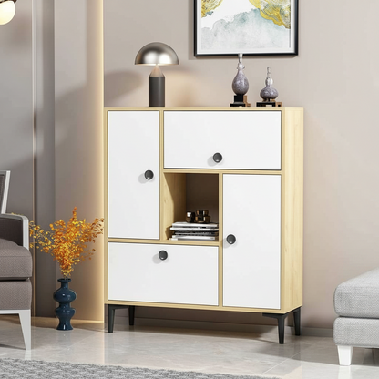 Buffet White and Beige - BUF22