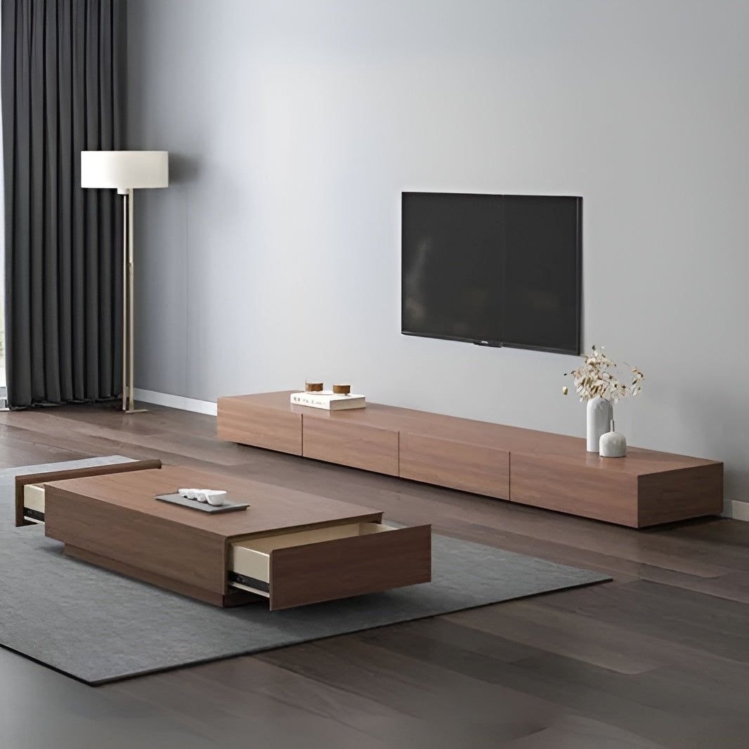 Living Room Set Brown - 240 x 40 x 40 cm - TVCT14