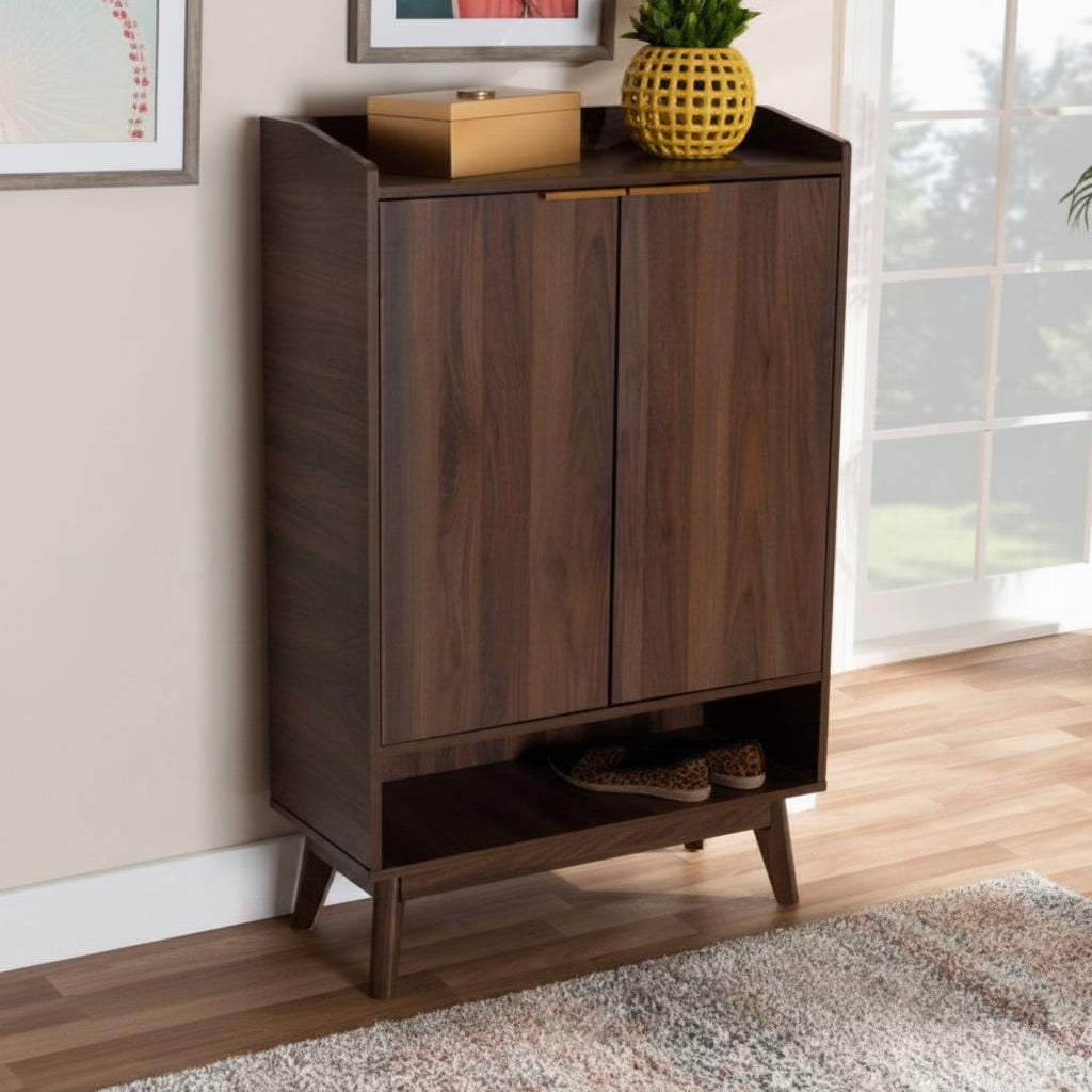 Shoe Closet Brown 80x40x100 - WSH39