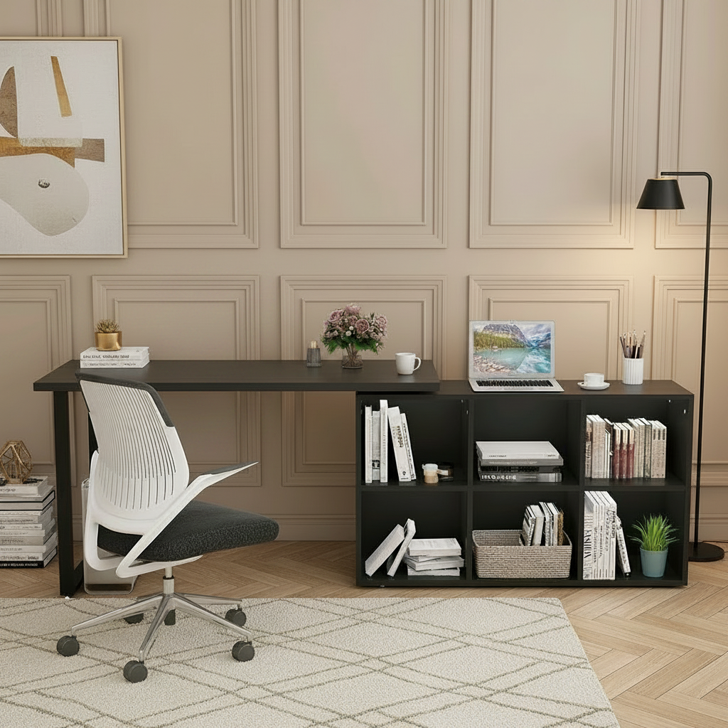 Desk Black - 120 x 50 x 120 cm - WDSK40