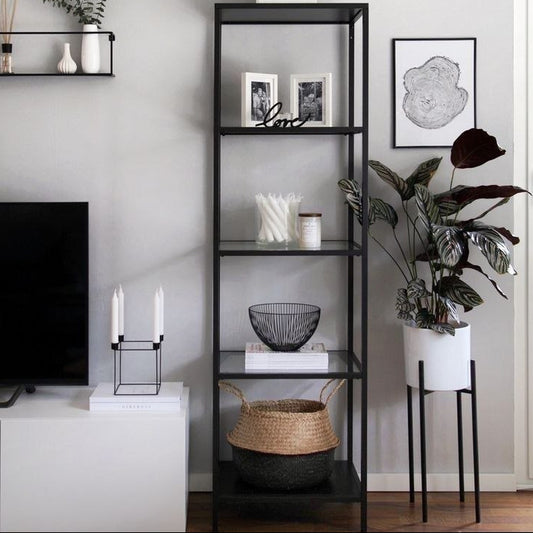 steel and glass Display unit - SW13